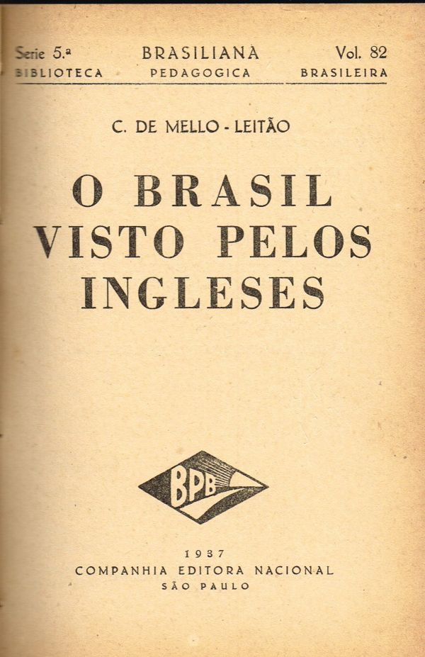 Brasil Visto pelos Ingleses, O